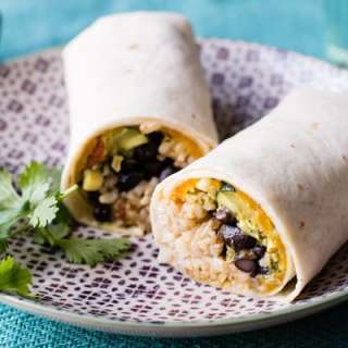 Garden Veggie Freezer Burritos