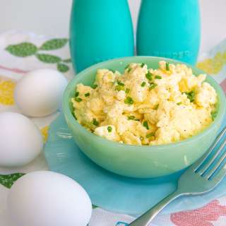 Sour Cream Scrambled Eggs