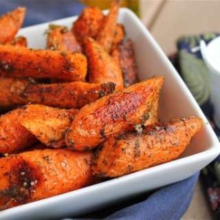 Roasted Carrots with Dill