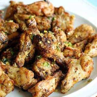 Amazing Salt and Pepper Chicken Wings