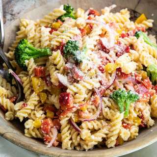 Easy Cold Pasta Salad