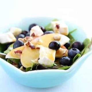 Blueberry Apple Swiss Salad with French’s Dijon Mustard Vinaigrette