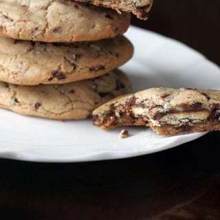 Chocolate Ritz Stuffed Mint Chocolate Chip Cookie Recipe