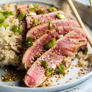 Ahi Tuna with Ponzu Sauce