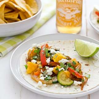 Sweet and Spicy Mango Fajitas