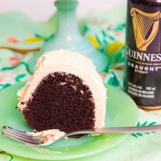 Guinness® Chocolate Cake with Irish Cream Buttercream