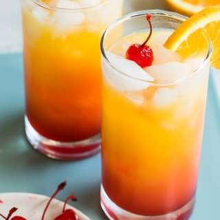 Tequila Sunrise Cocktail