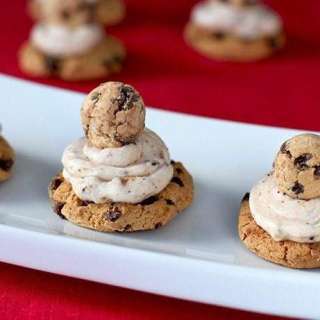 Chocolate Chip Cookie Cheesecake Bites