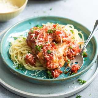 Chicken Parmesan Meatballs