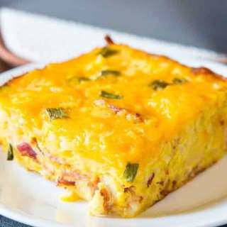 Double Cheese Overnight Hash Brown Casserole