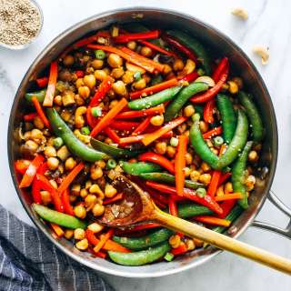 Teriyaki Chickpea Stir-Fry