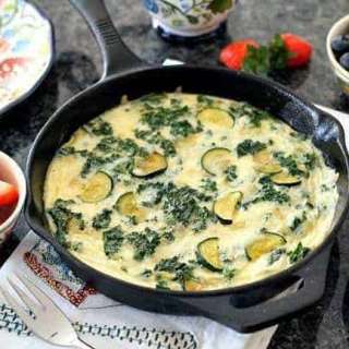 Kale & Zucchini Frittata