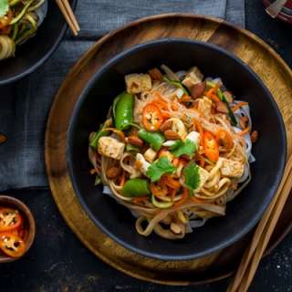 Lightened Up Pad Thai