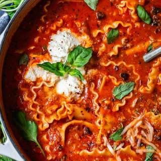 Lasagna Soup