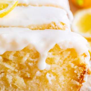 Iced Lemon Loaf Cake