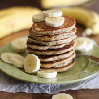 Gluten-Free Banana Silver Dollar Pancakes
