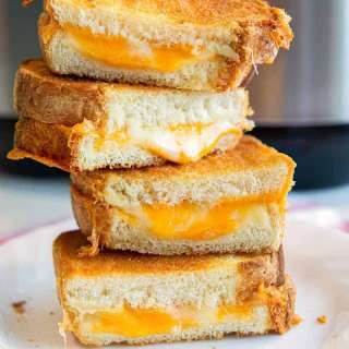 Air Fryer Grilled Cheese Sandwiches