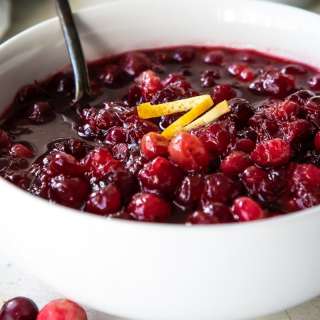 Cranberry Sauce for Two