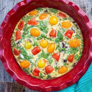 Mediterranean Vegetable Frittata