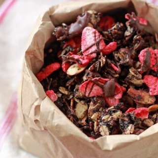 Chocolate-Covered Strawberry Granola