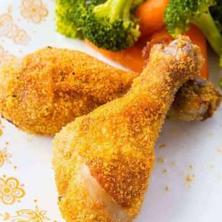 Crispy Oven Baked Chicken Legs