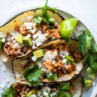 Ground Chicken Tacos