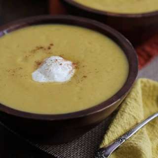 Roasted Acorn Squash Soup