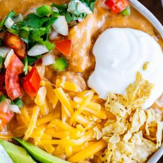 Creamy Chicken Enchilada Soup (Chili’s Copycat Recipe)