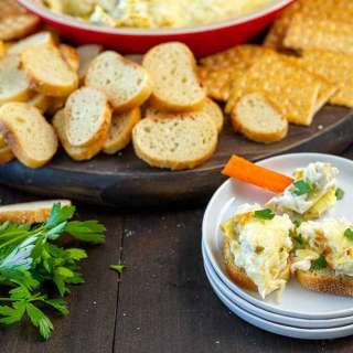 Hot and Cheesy Artichoke Dip