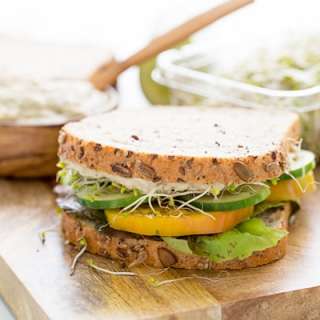 Basil White Bean Dip + Sandwich Spread