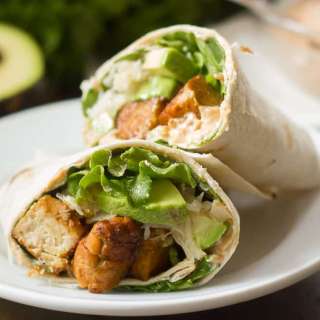 Tempeh Reuben Wraps