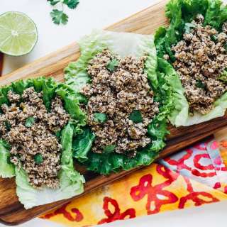 Tofu Larb Lettuce Wraps