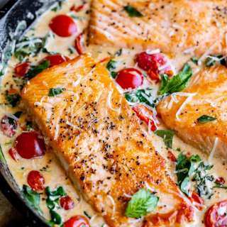 Creamy Tuscan Salmon