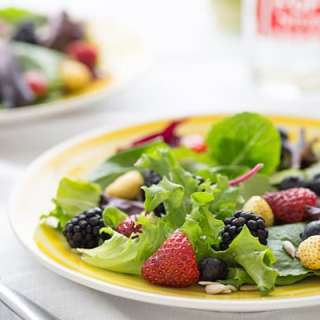 Spring Berry Salad with Lemon Verbena Vinaigrette