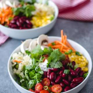 Vegetarian Summer Taco Salad