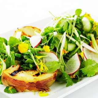 Grilled Pear and Arugula Salad