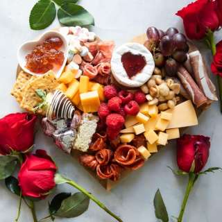Valentine's Charcuterie Board