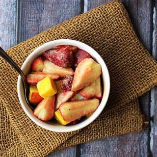 Summer Fruit Salad with Matcha Ginger Vinaigrette