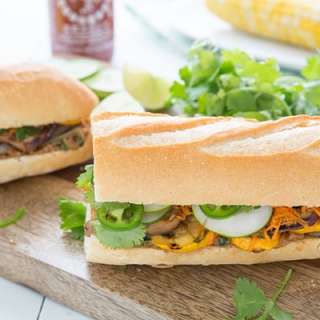 Grilled Vegan Banh Mi Sandwiches