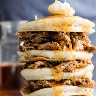 Pulled Pork Pancakes