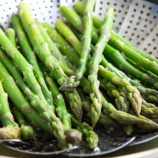 Steamed Asparagus