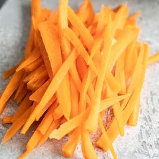 How to Julienne Carrots