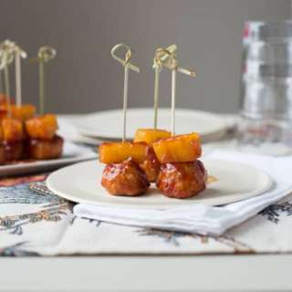 Sweet and Sour Tempeh Meatballs
