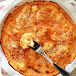 Buffalo Cauliflower au Gratin