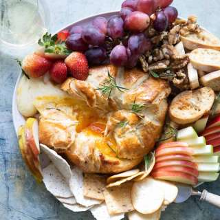 Baked Brie in Puff Pastry