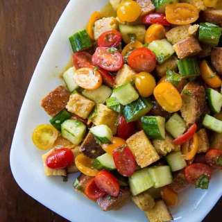 Summer Tomatoes Panzanella