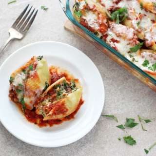 Asparagus Stuffed Shells