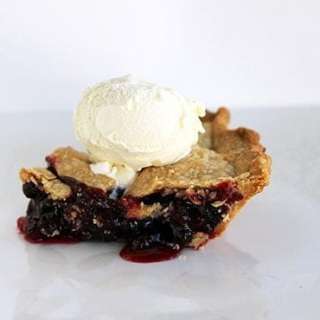 Rhubarb Saskatoon Pie