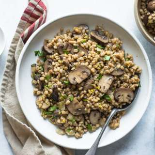 Mushroom Barley Pilaf