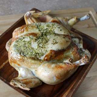Lemon Cilantro Roast Chicken Recipe